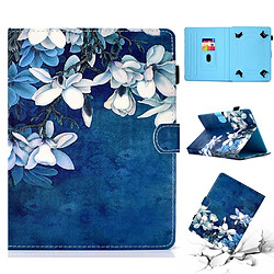 Etui en PU fleur de style 1 pour votre Apple iPad 9.7/Lenovo Tab 4 10 Plus etc