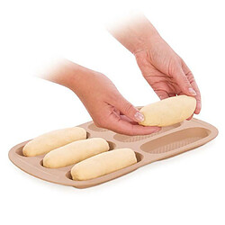 Tescoma Moule petits pains silicone 6 empreintes 14 x 5,5 cm