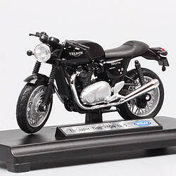 Universal 1/18 Échelle Récompense Vintage 1200 Café Course Vélo Moto Endurance Course Moto Modèle Moulé sous pression Réplique Jouet | Voiture Jouet Moulé sous pression(Le noir)