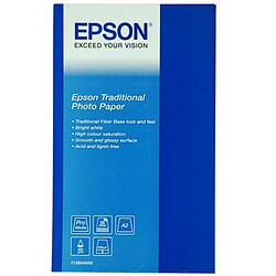 Epson Traditional Photo Paper Papier photo A3 plus (329X483 mm) - 325g/m² 25 feuille(s)