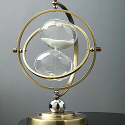 Avis Universal 15/30 min sablier sable minuterie temps verre sable lampe sable horloge SAMD montre décoration maison bureau décoration accessoire | miniature statue