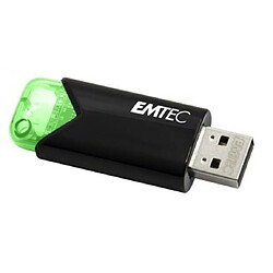 Emtec Click Easy lecteur USB flash 64 Go USB Type-A 3.2 Gen 1 (3.1 Gen 1) Noir, Vert