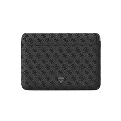 Guess Maroquinerie Guess Housse Magnétique pour Ordinateur 13 / 14 pouces Modèle 4G Triangle Noir