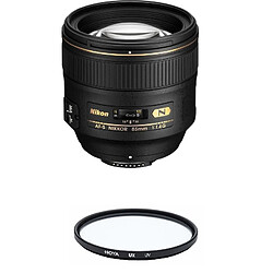 NIKON AF-S 85MM F1.4G + HOYA UX UV 77mm Filter