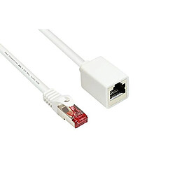 Alcasa 8063VR-050W 5m Cat6 S/FTP (S-STP) Blanc câble de réseau