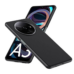 Htdmobiles Coque pour Xiaomi Redmi A3 / Poco C61 4G - housse etui silicone gel fine + film ecran - NOIR