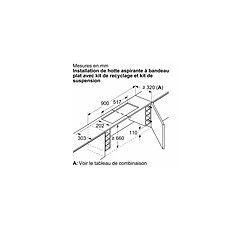 Kit de recyclage pour hotte - Z51IXC1X6 - NEFF pas cher