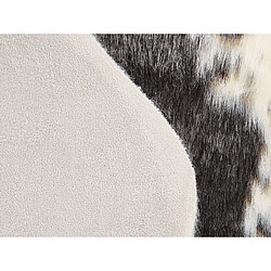 Acheter Beliani Tapis en fausse fourrure de vache noire et blanche, 60 x 90 cm NAMBUNG