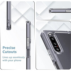 Avis Htdmobiles Coque pour Sony Xperia 10 V - housse etui silicone gel fine + film ecran - TRANSPARENT TPU