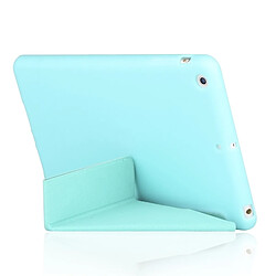 Avis Wewoo Housse Étui Coque en cuir pleine texture PU + Gel de silice Millet pour iPad Mini 2019avec support à rabats multiples vert