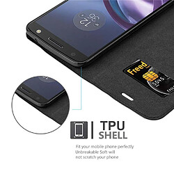 Avis Cadorabo Coque Motorola MOTO Z2 Etui en Noir