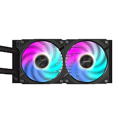 Acheter GIGABYTE Refroidisseur de CPU liquide AIO AORUS WATERFORCE X II 240 2 ventilateurs ARGB 120 mm, écran LCD couleur complet, méca