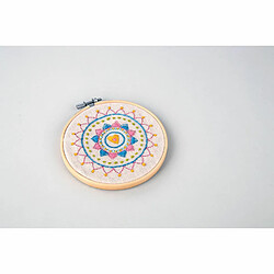 Rayher Kit de broderie - Mandala - 13,5 cm