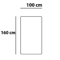 Avis Chauffe-lit électrique 160x100cm 8 température minuteur Lavable 85 W, 85, Blanc, Camry, CR 7422