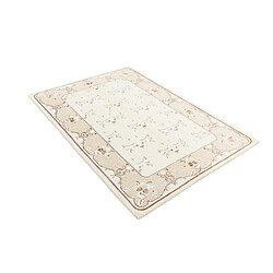 Vidal Tapis de laine 183x124 beige Darya