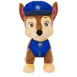 PAW PATROL Interaktives Plüschtier Chase ? mit wedelndem Schwanz, 20+ Geräuschen und Musik, ca. 32 cm, AB 3 Jahren, 6063790 pas cher