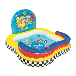 Piscine Gonflable pour Enfants Bestway Mickey et les Roadster Racers 157x157x91 cm