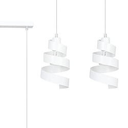 EPIKASA Suspension Saga, Blanc, Acier, 40x100x14 cm