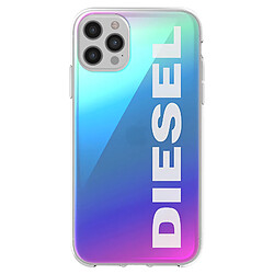 Diesel Coque pour iPhone 12 Pro Max Anti-chutes 1.5m Effet Holographique Multicolore