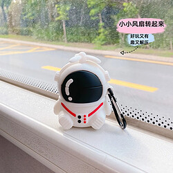 GUPBOO Airpods Coque Housse Étui Protecteur Compatible pour AirPods 3-Astronaute de libellule en bambou en rotation