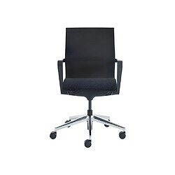 Vente-Unique Fauteuil de bureau professionnel - Tissu - Gris chiné - LACITY pas cher