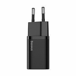 Chargeur mural Baseus TZCCSUP-B01 Noir 20 W pas cher