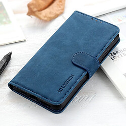 Etui en PU rétro bleu pour votre Samsung Galaxy Xcover Pro