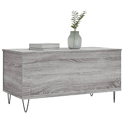 Acheter Maison Chic Tabls basse,Table Console pour salon Sonoma gris 90x44,5x45 cm Bois d'ingénierie -MN41533