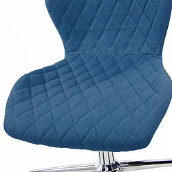 Avis Chaise de bureau / chaise d'enfant pour enfants JOY II tissu bleu hjh OFFICE