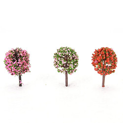 Wewoo Décoration de maison de jardin miniature d'arbre artificiel de 3 PCSlivraison aléatoire de couleur pas cher