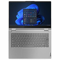 Ordinateur Portable Lenovo ThinkBook 14s Yoga G3 Aluminium Gris sRGB Espagnol Qwerty