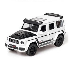 Universal 1/32 alliage G700 modèle de jouet tout-terrain simulation métal moulé sous pression acoustique et optique pull back voiture jouet classique (blanc)