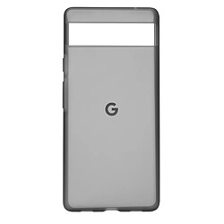 Coque pour Google Pixel 6a Rigide Ultrafine Originale Google Noir Translucide