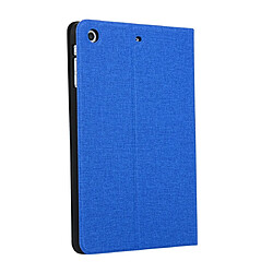 Avis Wewoo Smart Cover Étui de protection universel en TPU tissu tissé pour iPad Mini 1/2/3avec support Bleu