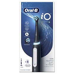 Oral-B iO Series 4 Adulte Brosse à dents vibrante Noir