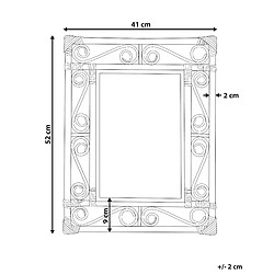 Avis Beliani Miroir AMANU 52 cm Naturel