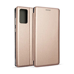 Ozzzo beline etui book magnetic samsung note 20 n980 rózowo-zloty/rose gold