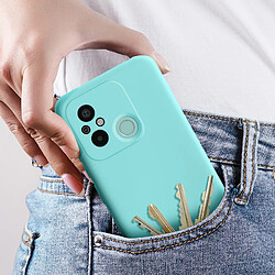 Avizar Coque pour Xiaomi Redmi 12C Semi-rigide Soft-touch Fast Cover Turquoise pas cher