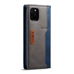 Avis Wewoo Coque Pour iPhone 11 Pro LC.IMEEKE LC-001 Séries PU + TPU Etui en cuir à rabat dépoli horizontal avec support et fente carte Bleu