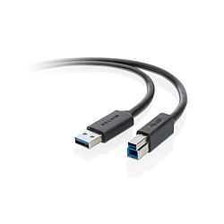 Belkin F3U159B06 câble USB 1,8 m USB A USB B Noir