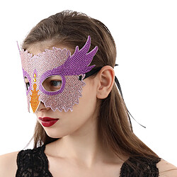 Masque Pour Les Yeux Au Diamant Avec Outils De Peinture Au Diamant Masque De Mascarade Faisant Hibou