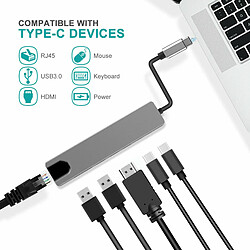 Avis Universal Hub USB Hub C vers MultiUSB 3.0 HDMI Pro Accessoires USB Type C 3.1 Distributeur Hub C USB 3 ports | Accessoires Type-C