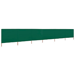 vidaXL Paravent 6 panneaux Tissu 800 x 160 cm Vert