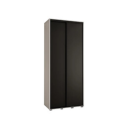 Abiks Meble Armoire DAVOS 1 À Portes Coulissantes 235,2/120/60 2 Portes