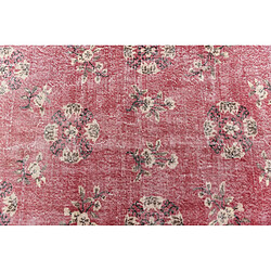 Vidal Tapis de laine 254x165 rouge Ultra Vintage