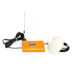 Amplificateur De Signal Mobile LED DCS 1800MHz GSM 900MHz Avec Antenne Ventouse Or YONIS