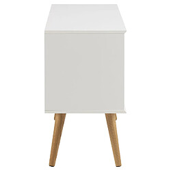 Avis Toilinux Buffet 2 portes Bertille en bois - Blanc