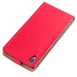 Cadorabo Coque Sony Xperia Z5 Etui en Rouge pas cher