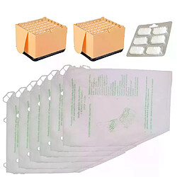 Kit d'accessoires pour aspirateur Vorwerk VK135 VK136, 6 sacs + 2 microfiltres hygiéniques + Profumin