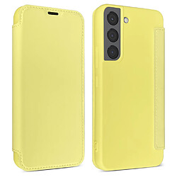 Coque en silicone jaune pour votre Samsung Galaxy S22 Plus 5G